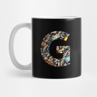 Monogram Letter G Mug